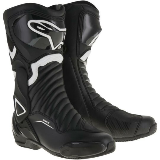 Alpinestars SMX-6 V2 motorcycle boots black / white 47